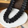 2Meters Black Lace Ribbons Trim For Party Dress Decor Fabric DIY Apparel Sewing Supplies Clothing Collar Cuff Needlework Crafts