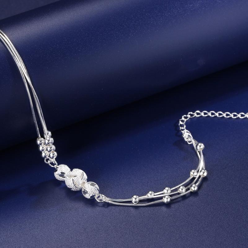 Korean Transfer Bead Bracelet Women's Ins Round Niche Korean Version Simple Light Luxury Bracelet Versatile