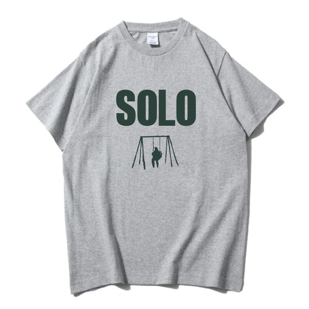 Myles Smith SOLO Tshirts You Promised A Lifetime Letter Print T-shirt Cotton Short Sleeve Tees Unisex Streetwear Graphic