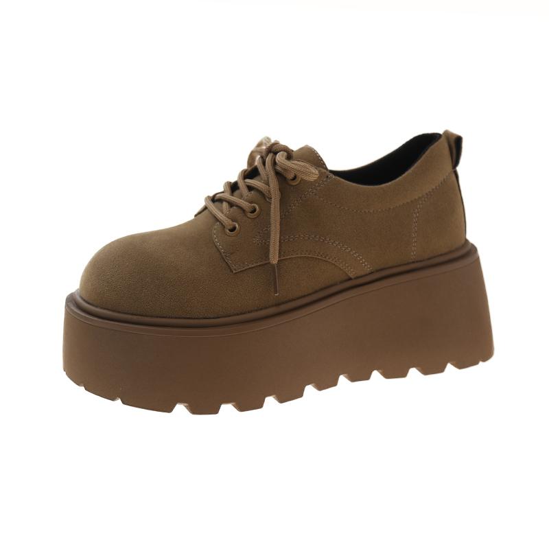 

Женские замшевые ботильоны на плоской подошве, дизайнерская мода, повседневная обувь для ходьбы, женская мода 2025 года, новый тренд, зимние удобные ботинки Mujer 40 хаки