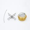 Mini Outdoor Alcohol Stove with Stand Windproof Cross Rack Alcohol Stove  Survival