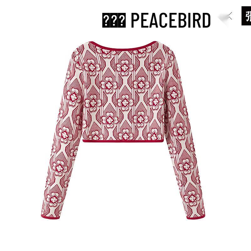 Peacebird Women's Spring Long Sleeve Knit Set