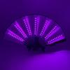 Rose Lace Edge LED Folding Fan - Wedding Gift & Dance Prop