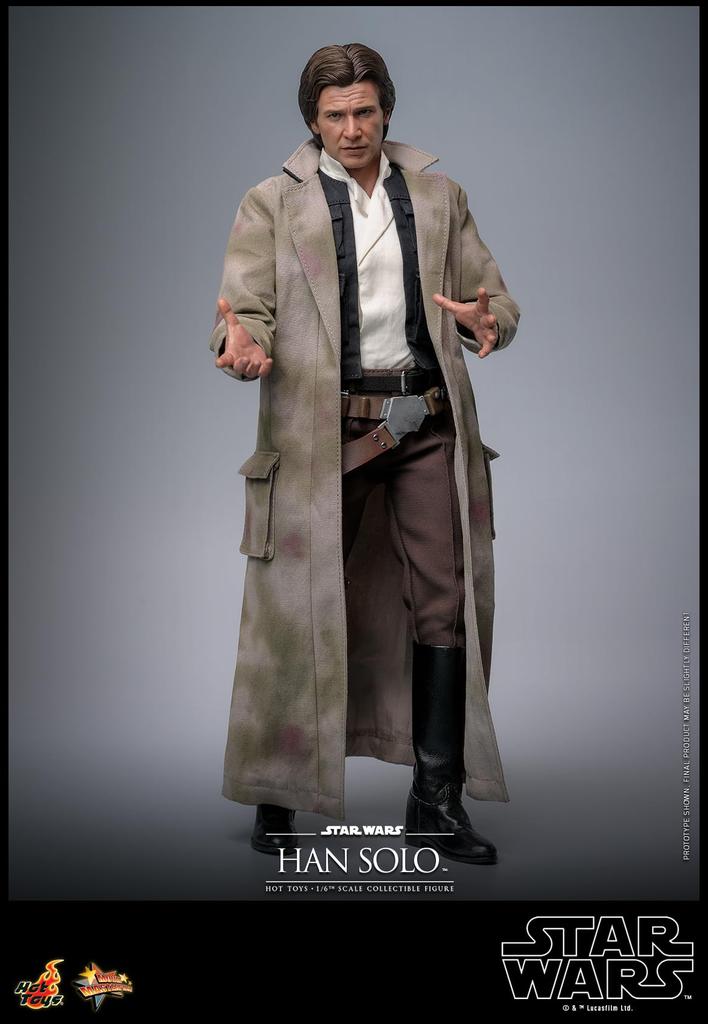 Movie Masterpiece Star Wars Episode Return of the Jedi Han Solo Scale Figure 6 1/6