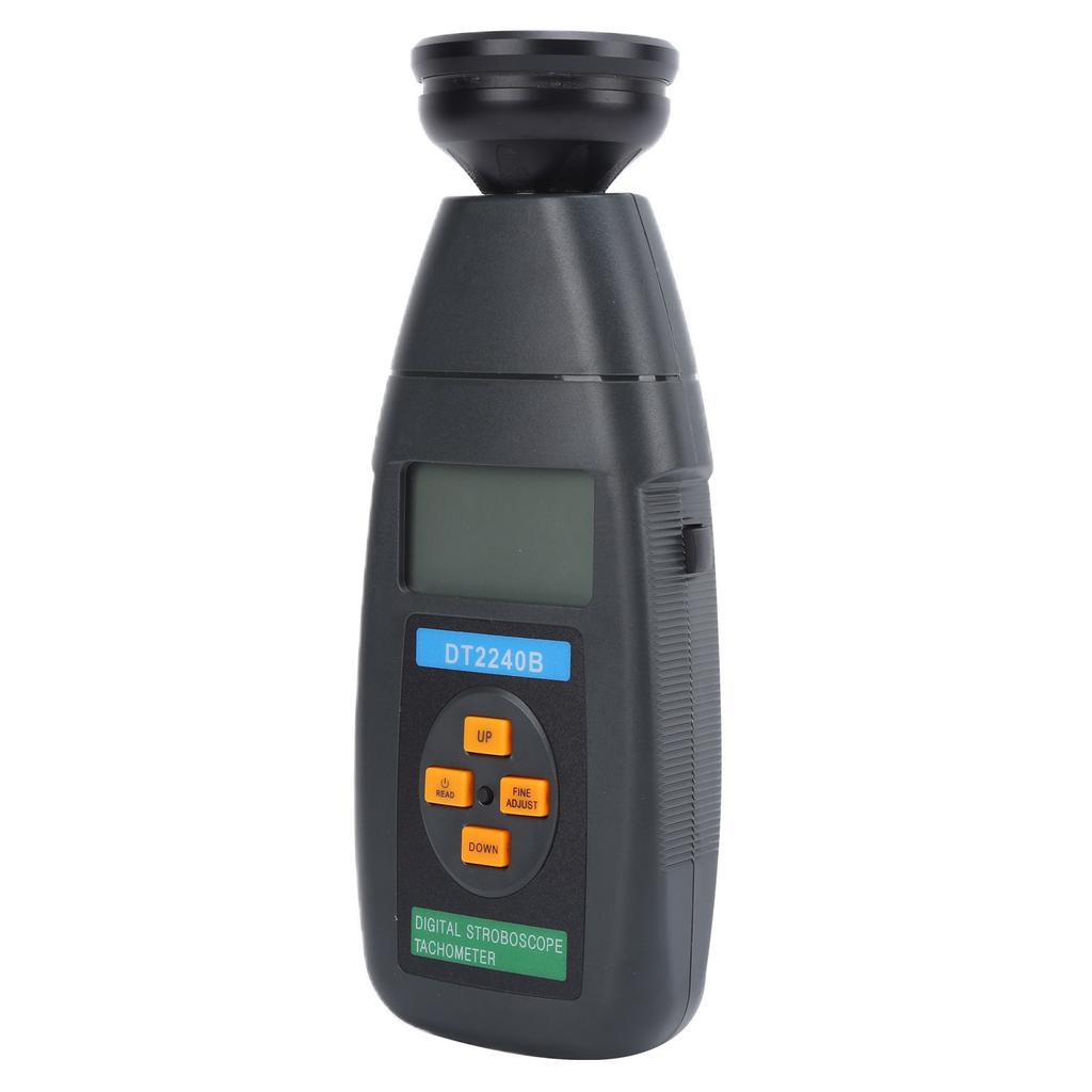 DT2240B Non Contact Tachometer Photoelectric Speed Meter Compact Digital Stroboscope Tachometer