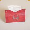 Waterproof Double Happiness Tissue Box - Festive Wedding & Hotel Decoration