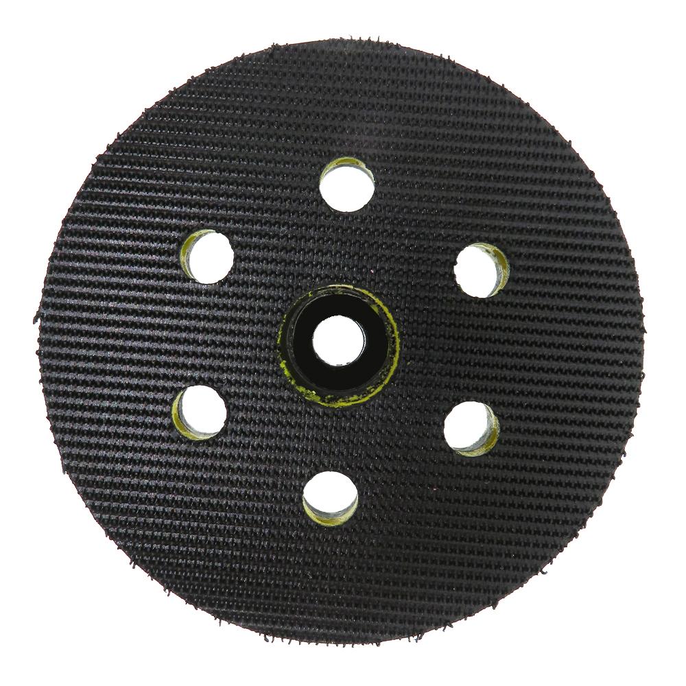 3Inch 74MM 6Holes Hook and Loop Sanding Pad Kit 1/2Pcs PU Foam Dust Free Backing Pad for Electric Orbital Sander