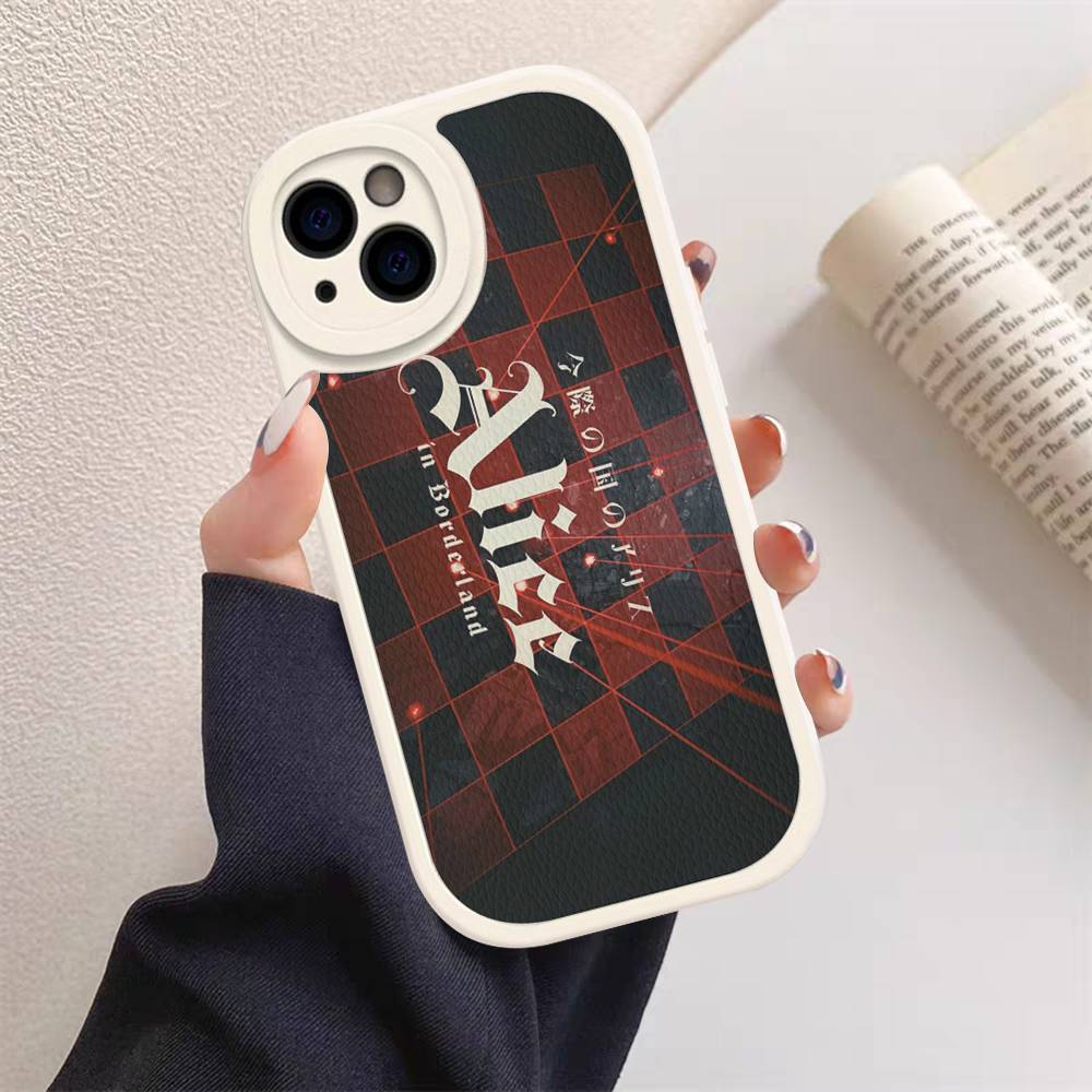 Alice In Borderland TV Suspense Phone Case For IPhone 16 15 14 13 12 11 Pro Max Plus Leather Cover