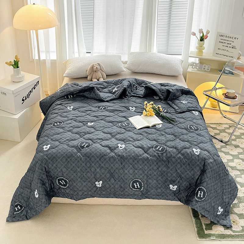 Blanket Summer Soft Polyester Thin Comforter Quilts Office Travel Kids Blankets Bed Blanket 200x230cm Home Decor