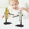 1 Set 3D Baskılı Robot Aksiyon Figürü Taban Aksesuarları Çok Eklemli Hareketli Robot Modeli Eklemli Kukla Figürü Masaüstü Dekorasyonu