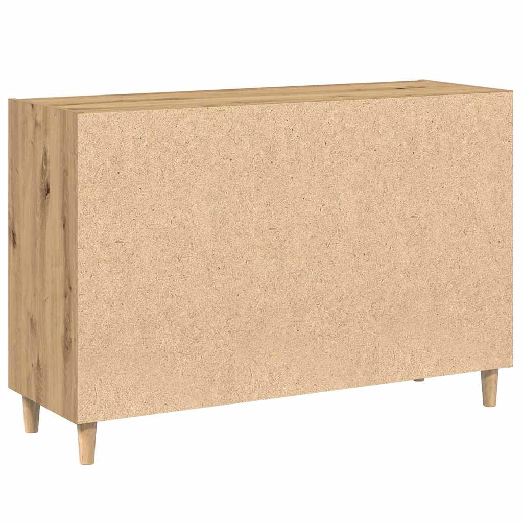 Vidaxl Szafka, Dąb Artisan, 103,5X35X70 Cm, Materiał Drewnopochodny