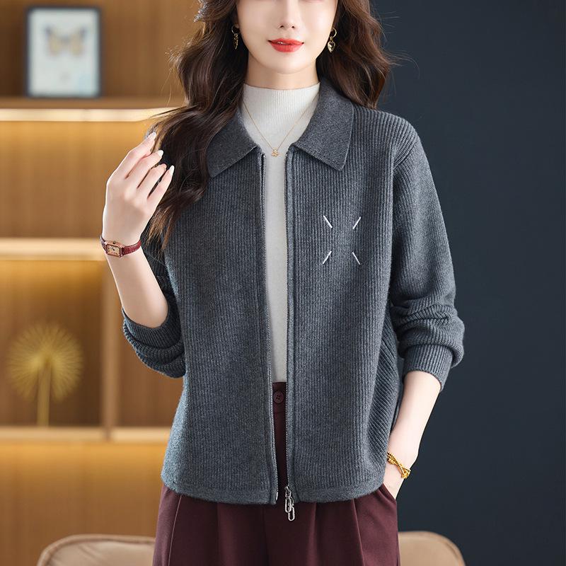

Women s Slimming Knitted Cardigan - Spring/Autumn 2025 New Style XL