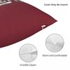 Lafayette College Serif Font Curved Square Pillowcase Polyester Linen Velvet Creative Zip Decor Sofa Cushion Case