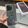 Clear Square Back Tube Case Protection For iPhone 13 11 14 Pro Max 15 Plus 16 ProMax 12 Anti-Oxygen,Cute Bear Pattern Casing