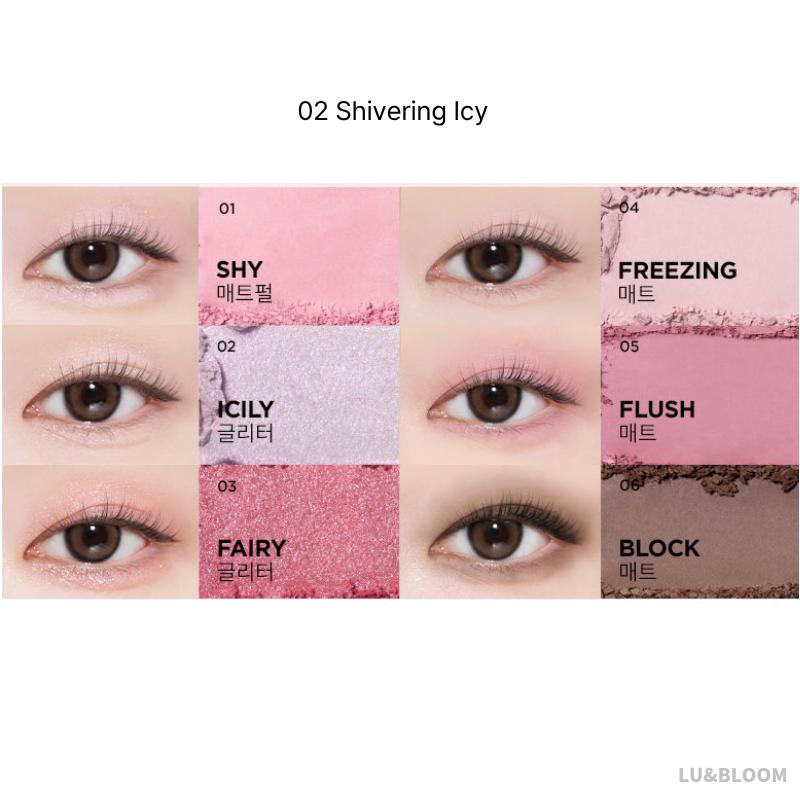 MERZY New Mood Fit Shadow Palette 5.4g (+Free Gift)
