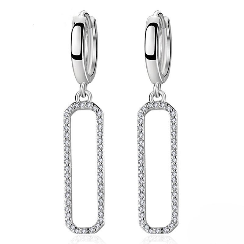 

Длинные квадратные серьги-подвески для женщин, модные свадебные украшения в подарок