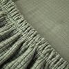 Solid Color Knitted Polar Fleece Sofa Cover - Full Coverage Cushion Cover