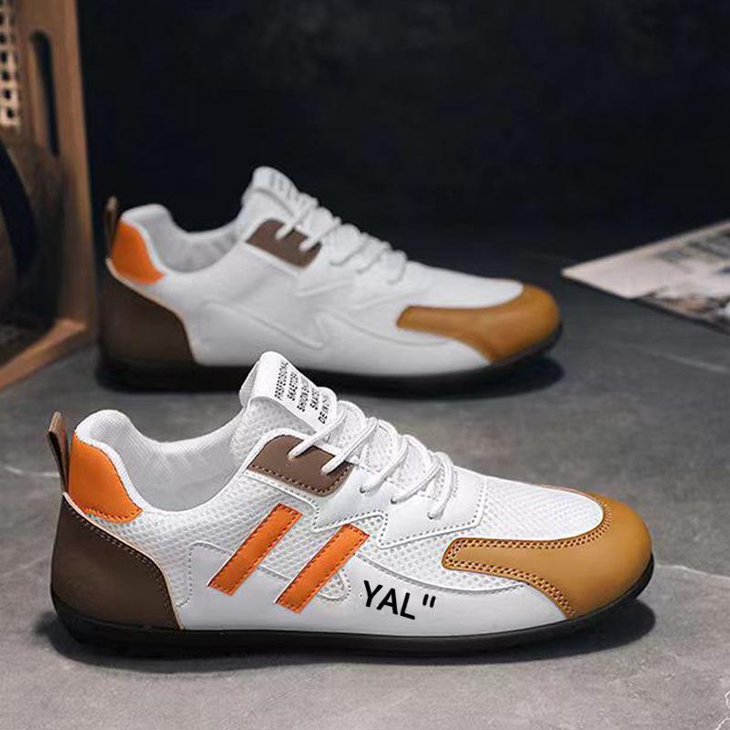 Men's Spring Casual Sports Shoes - Versatile, Soft Sole, Breathable Mesh, Trendy Forrest Gump Style