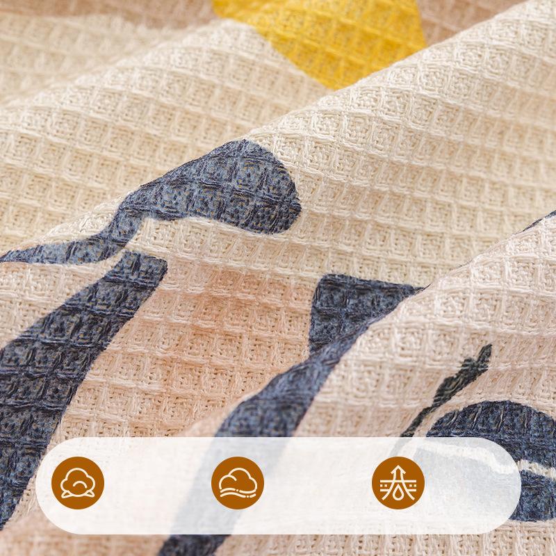 Полотенце для дивана из хлопка и льна — фото 3