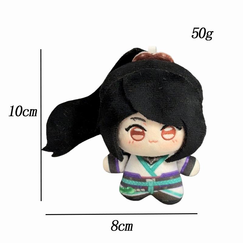 Game Gekko Sage Plush Doll Pendant Iso Viper Stuffed Toys Fans Collect Cute Plusie Toy Backpack Holiday Birthday Gifts