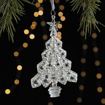Weihnachts-Acrylornamente Hängende Dekorationen Leichte Struktur