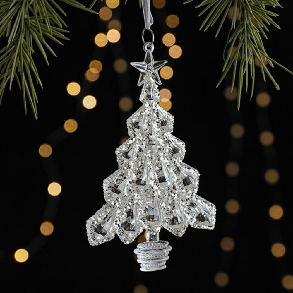 Christmas Acrylic Ornaments Hanging Decorations Lightweight Structure
