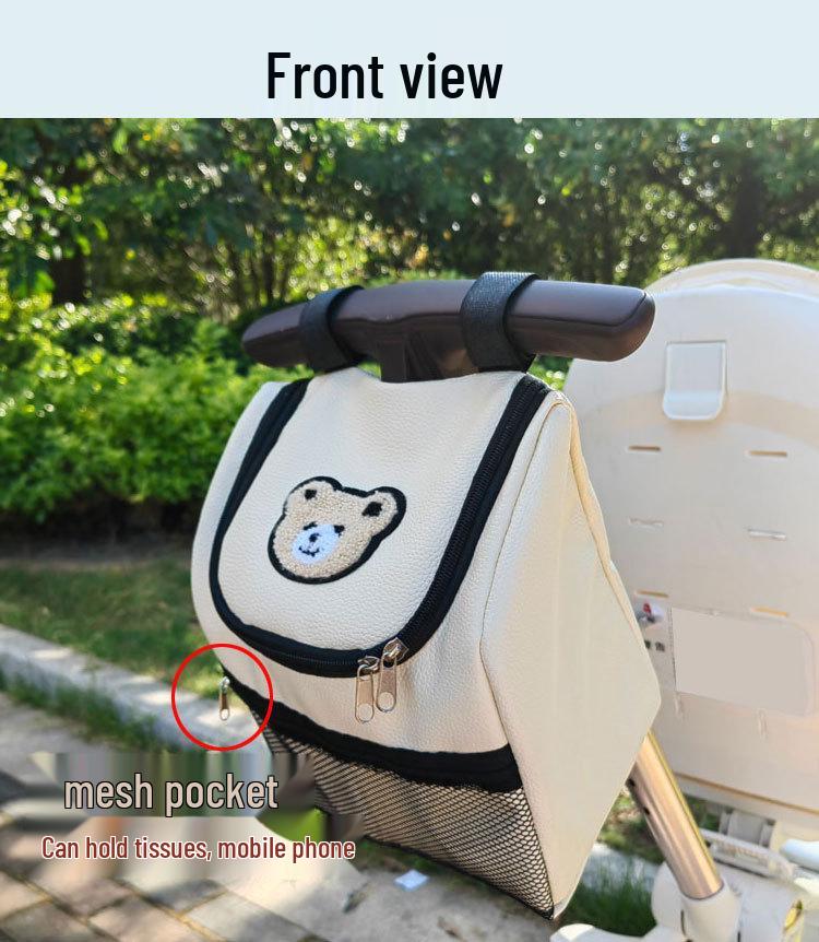 Universal Baby Stroller Hanging Bag - Large Capacity Storage for Umbrella Strollers & Child Carriages