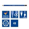 STAEDTLER Pencil 4B Mars Lumograph Aquarelle Watercolor Pencils for Ink Painting 12 Pieces 100A-4B12