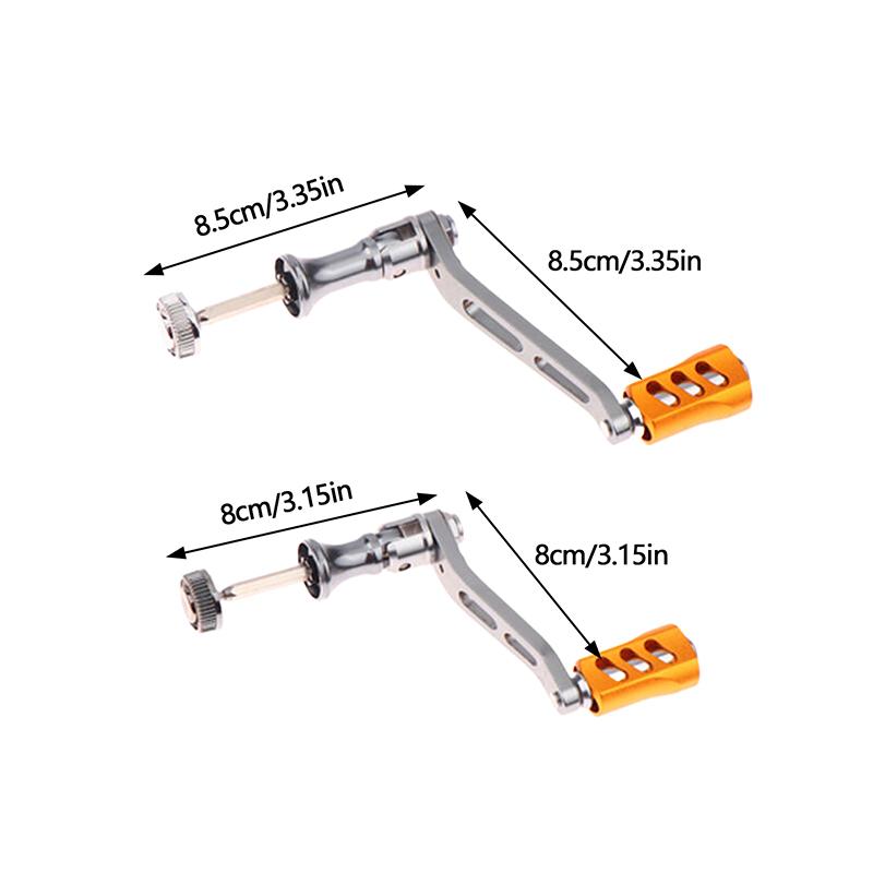 Fishing Reel Handle Grip Replacement Part Lightweight High Strength Aluminum Alloy Spinning Fishing Reel Metal Rocker