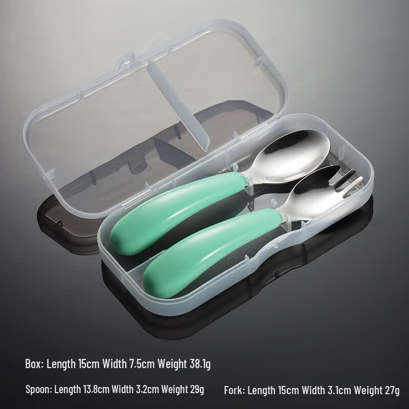 Qianxing 304 Stainless Steel Kids Portable Cutlery Set