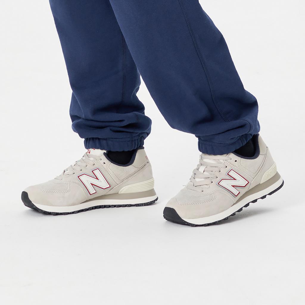 New Balance 574 'Grigio Rosso Contornato' Donna WL574ER2