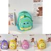 Haonna Kids Backpack Cute Cartoon Shoulder Bag Anti-theft Breathable Lightweight Oxford Fabric
