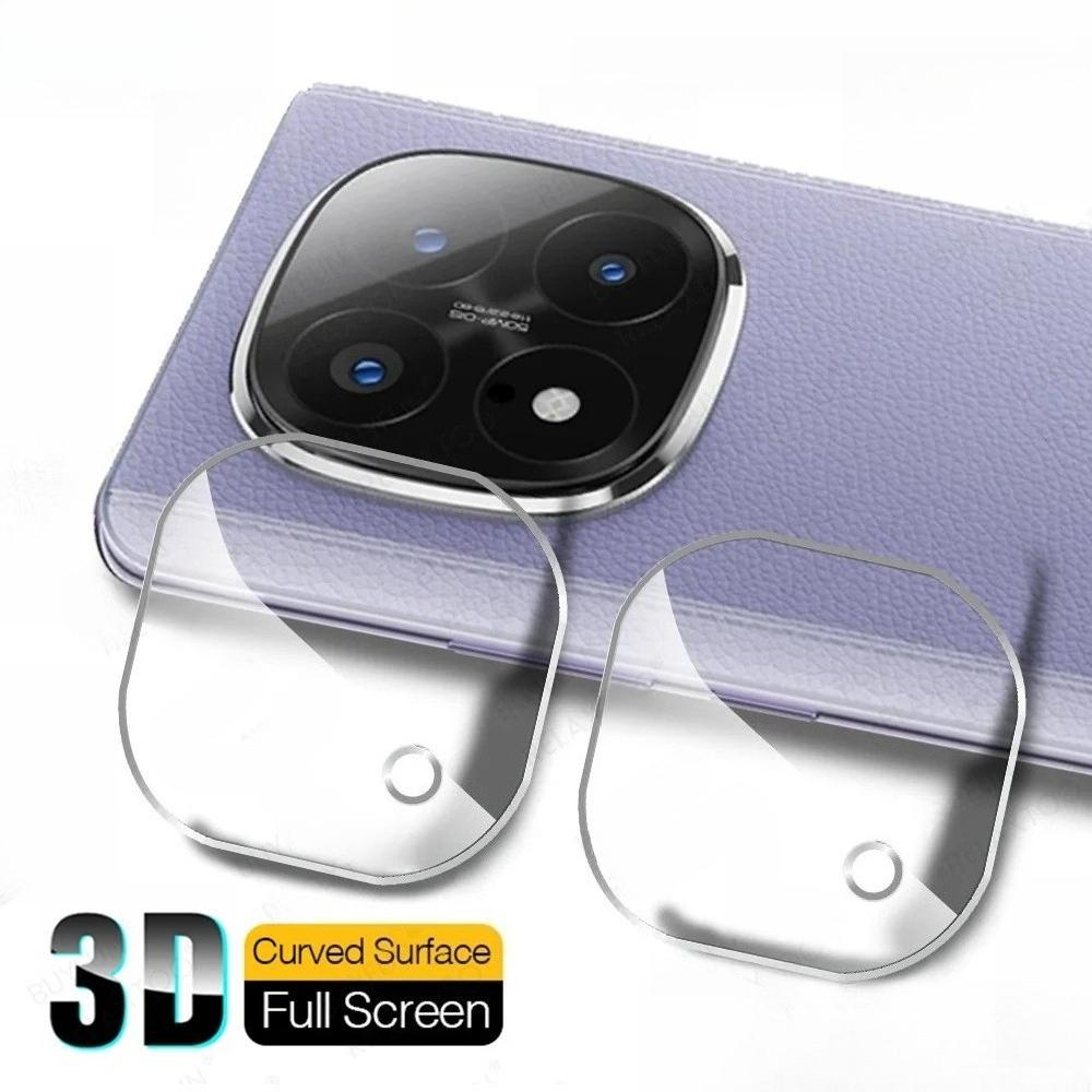 2PCS HD Clear Tempered Glass Lens Protect Film For Xiaomi Redmi Note 14 Pro Plus 5G 4G Anti-scratch Camera Cap Phone Accessorios