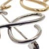 Loewe J000245X10 Brooch Multicolor/gold Metal Women