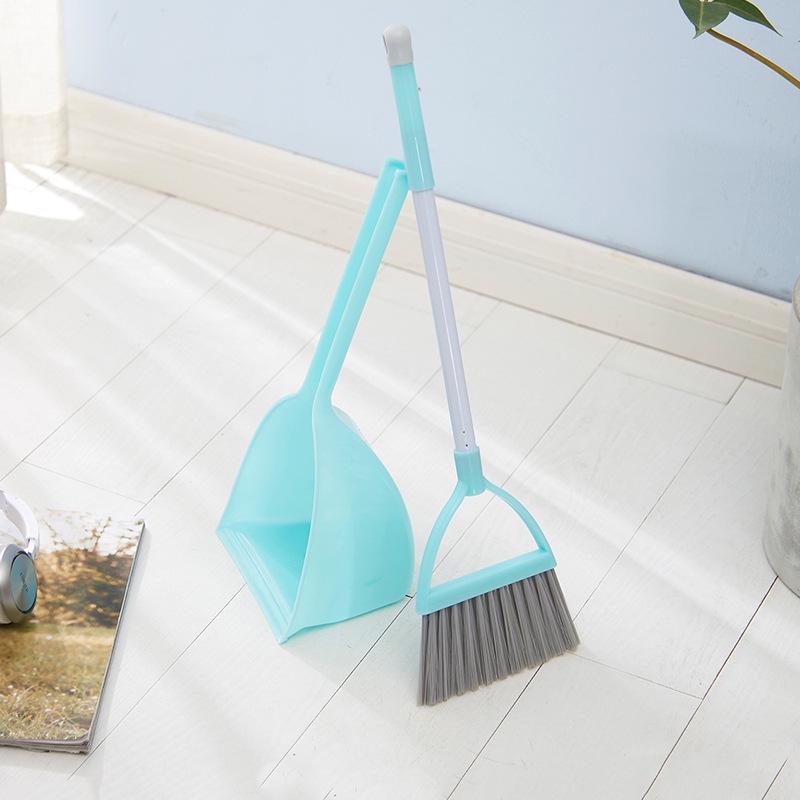 Kworld Jinhuida Children's Soft Bristle Broom and Dustpan Set