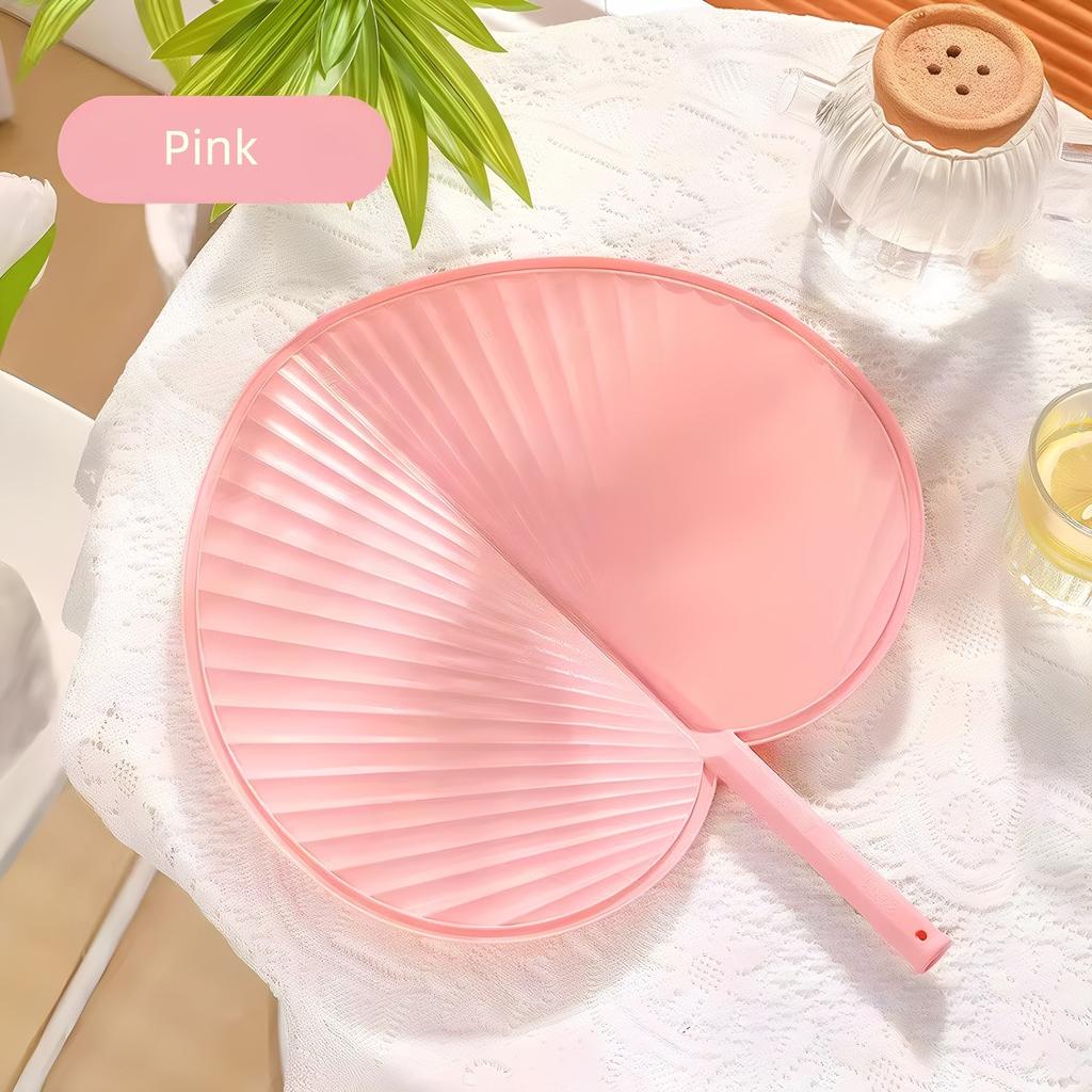 Extra Large Plastic Hand-Cranking Cattail Leaf Fan Thickened Anti-Fall Fan Summer Fan For Home Banana Fan Summer