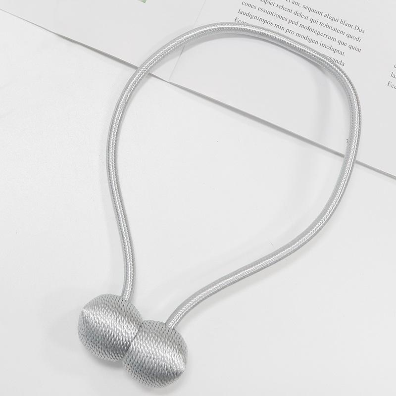 Magnetické perlové koule závěsy podvazy závěsů spony podvazy spony klipy záclonové tyče domácí dekorativní doplňky