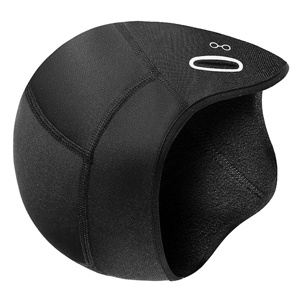 Unisex Radmütze mit Gesichtsmaske Warm Atmungsaktiv Helmfutter für Radfahren und Skifahren Fahren im Winter bei kaltem Wetter