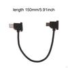 Data Cable for Drone Practical 15cm Short Type-c to Android Transfer Sturdy Simple Design