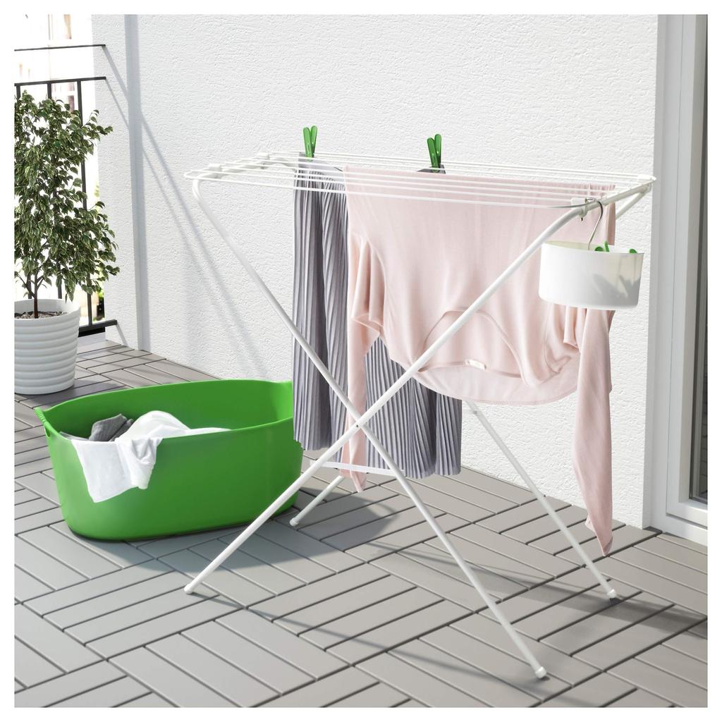 IKEA JALL/Drying Rack/White [IKEA] (00242891)