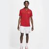 Nike Court Dri-FIT Tennis Polo Shirt Men Tops Red White 939138-687