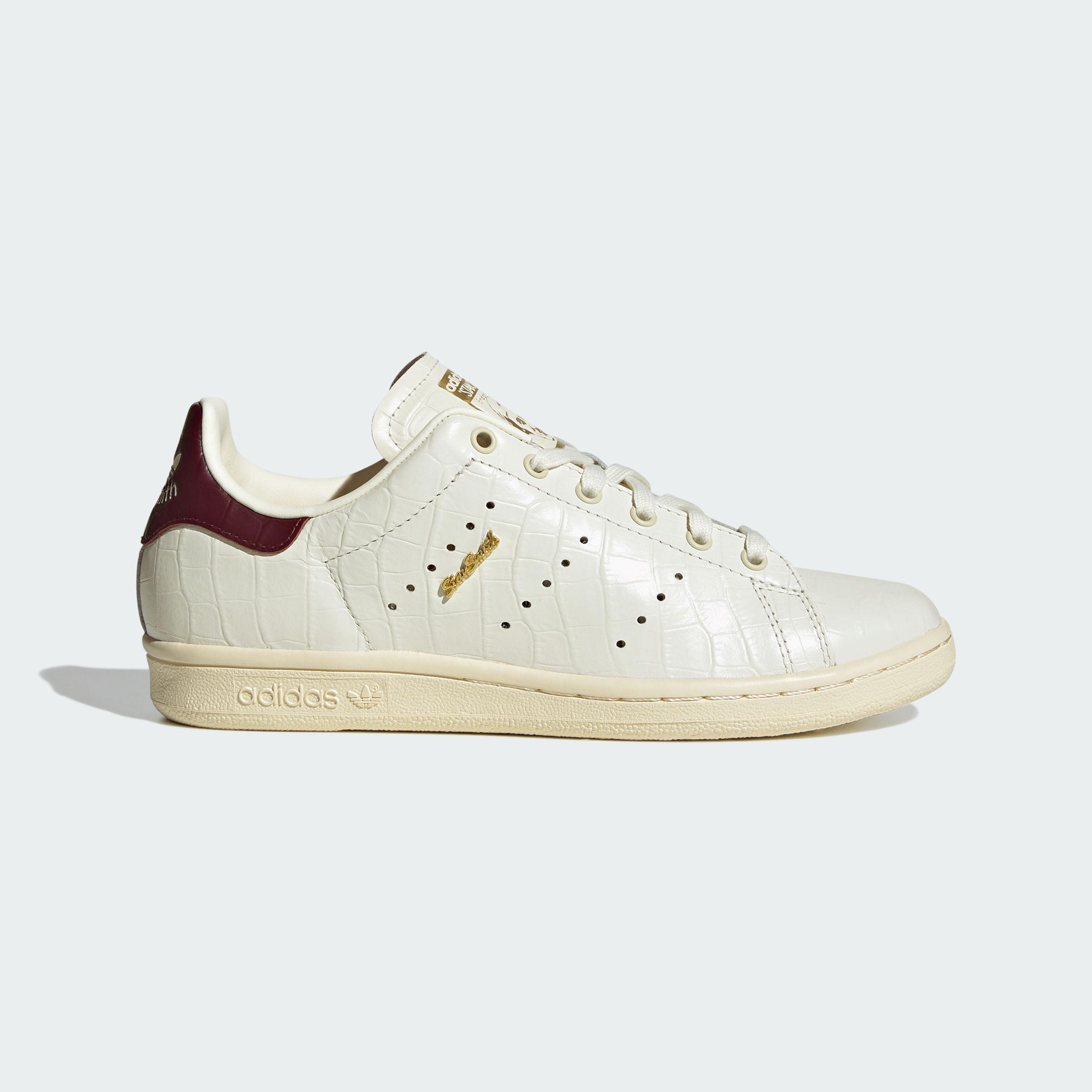 Adidas Originals Stan Smith 80s Skateboard Shoes Women s Jade White/Pl 35.5