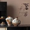 Ceramic Vase Kiln-transformed Coarse Earthenware Jars Flower Vase Flowerpot Chinese-style Retro Cans Home Decoration