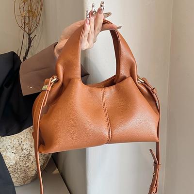 Exclusive Cloud Bag 2025 Spring New Popular Portable Lunch Box Bag French Texture Shoulder Messenger Women's Bag