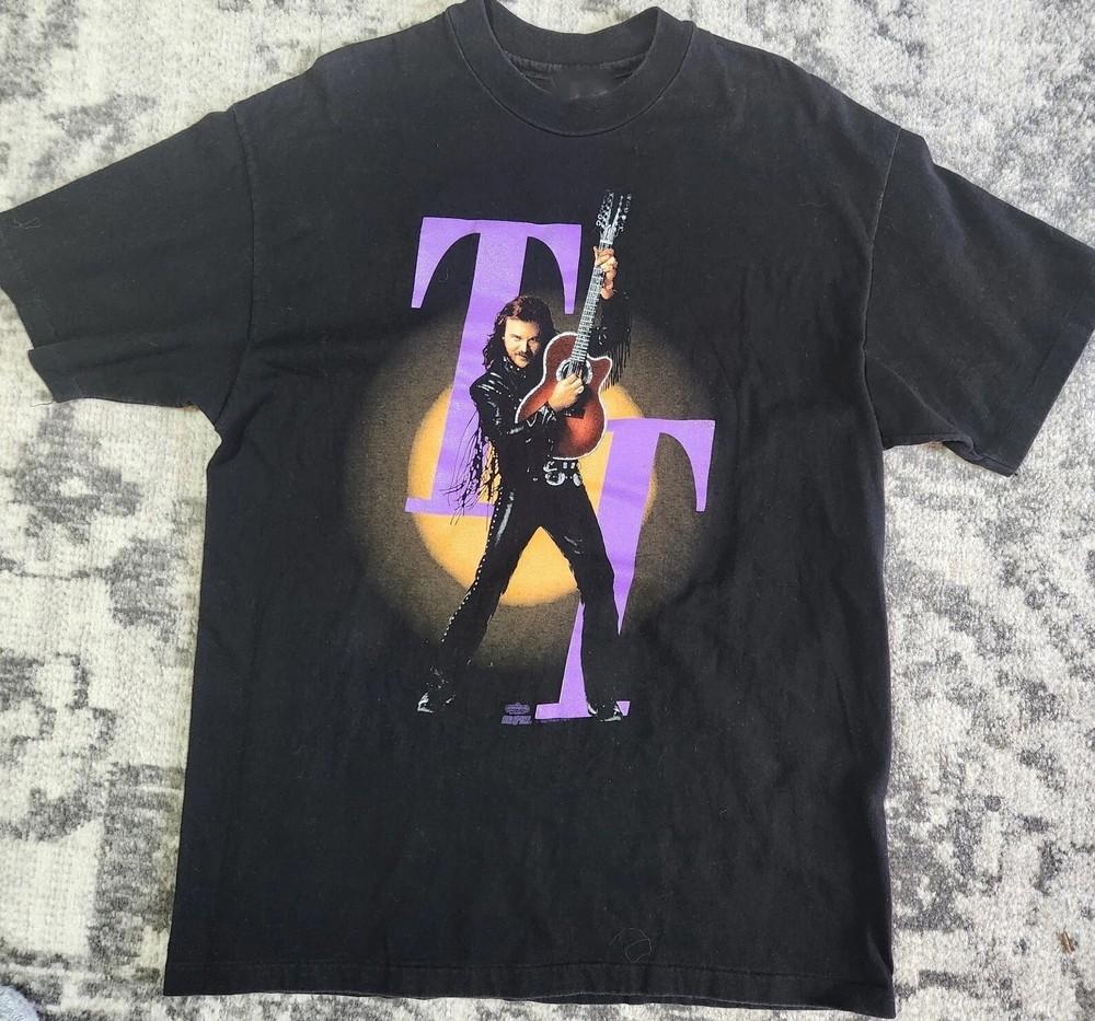 

Vintage 1990#039;s Travis Tritt Tour Black Cotton TShirt All size S5XL 4HRT37 Unisex T-Shirt S