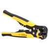 8in Automatic Crimper Plier Wire Cutter Stripping Tool Manual Multifunction Ergonomic for Home Factory Yellow