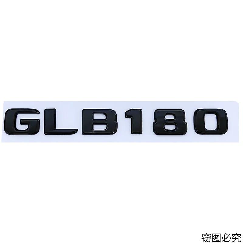 ABS Car Sticker Rear Trunk Emblem Body Badge Decals for Mercedes Benz GLB220d GLB180 GLB200 GLB35 Styling Decoration Emblem VT8