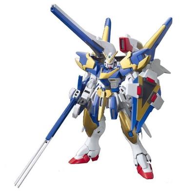 Gundam Model Kit - Bandai Hobby - 189 V2 Assault Buster Gundam Gunpla HG 1/144 - White - Child - Unisex