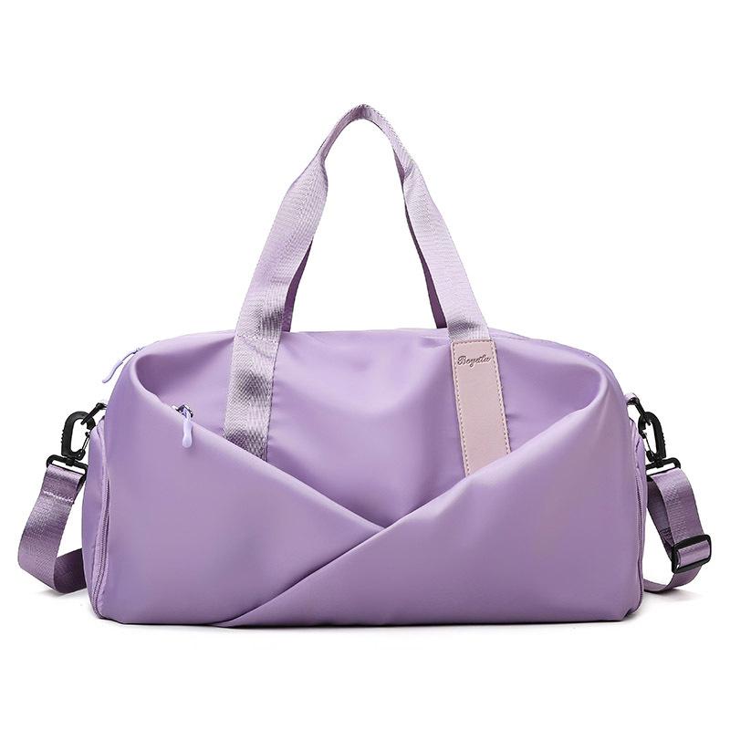 Schwimmtasche Trocken und Nass Trennung Fitness Tasche Damen Kurztrip Aufbewahrungstasche Einfache Freizeit Sport Große Kapazität Reisetasche