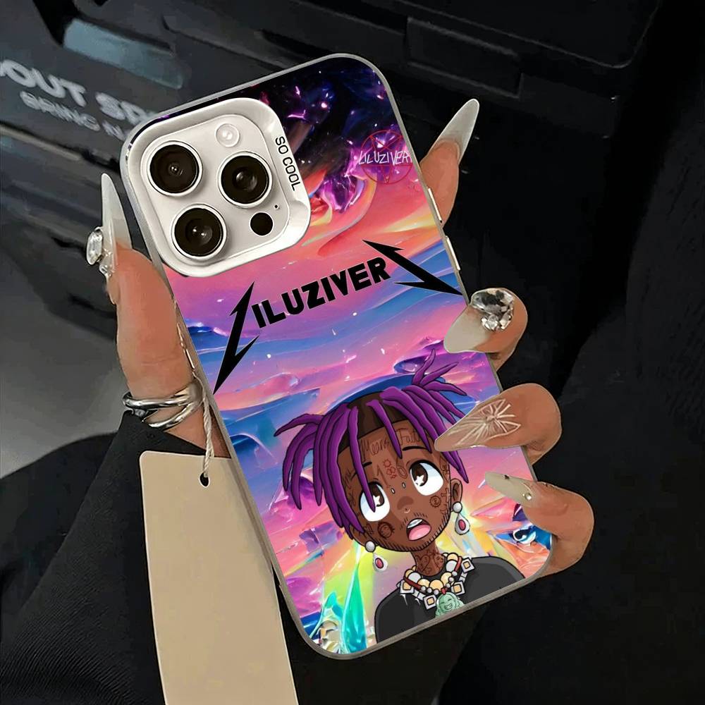 Rapper Lil Uzi V-Vert Phone Case For IPhone 17 Air 16 15 14 13 12 11 Pro Max White Sliver Hard Cover